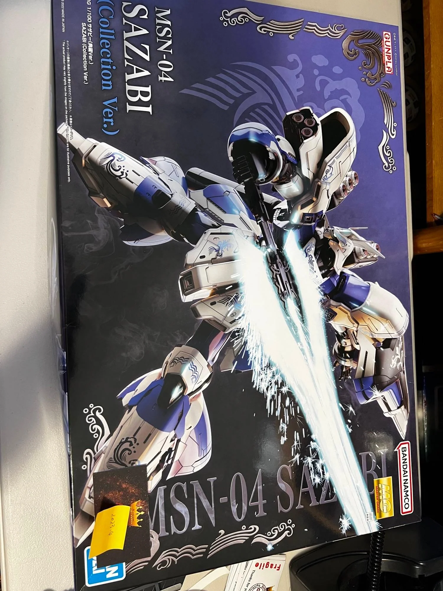 Bandai Hobby P Bandai MG Sazabi Collection Ver. 1/100 - Image 5