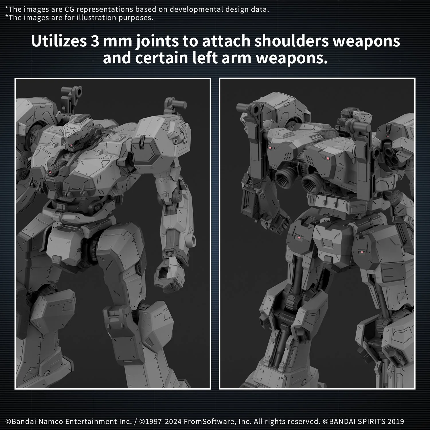 30MM ARMORED CORE Ⅵ FIRES OF RUBICON BALAM INDUSTRIES BD-011 MELANDER(2025) - Image 6