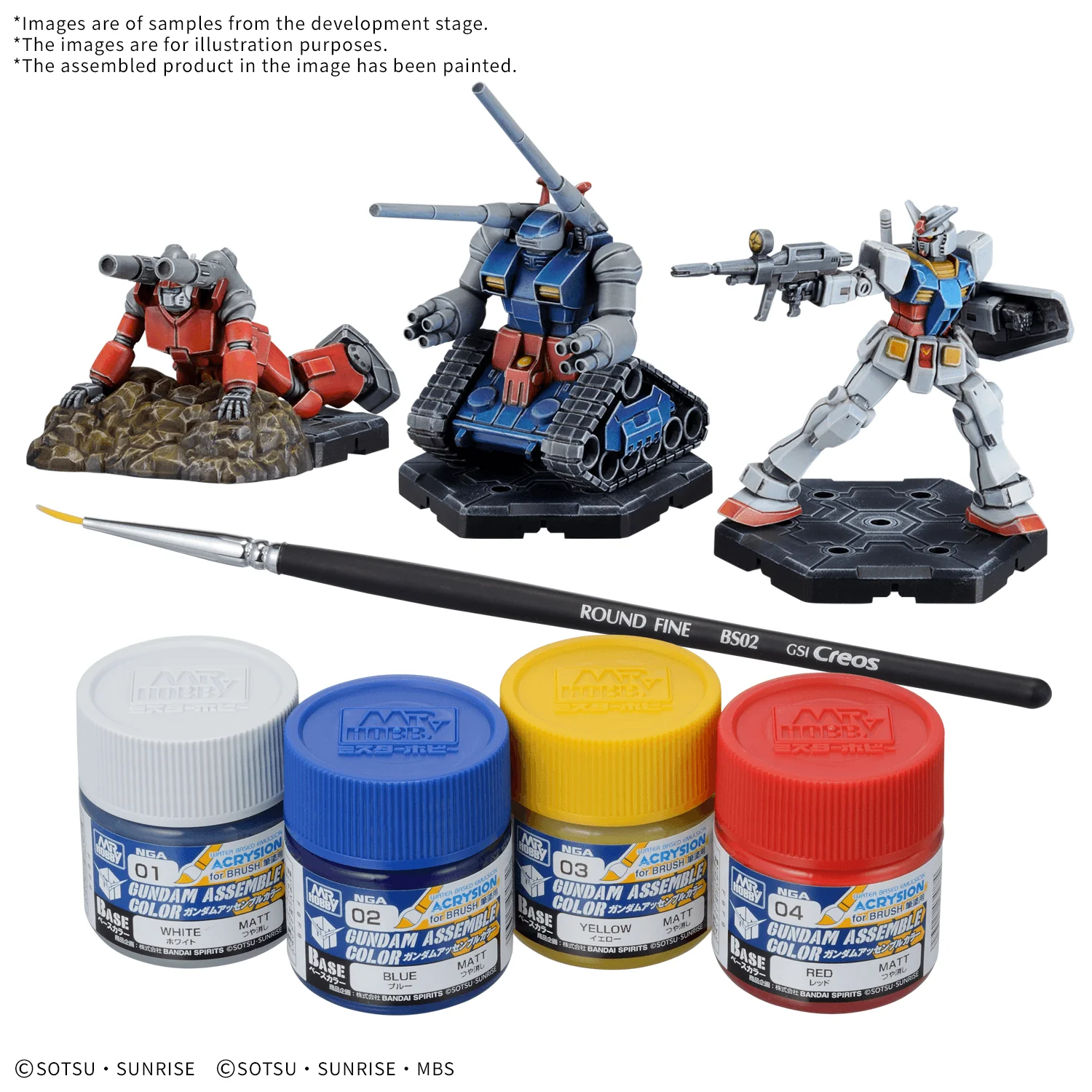 (Pre-Order Closed)   ETA Dec-Jan 2027 GUNDAM ASSEMBLE PAINT PACK 01 [PA01]