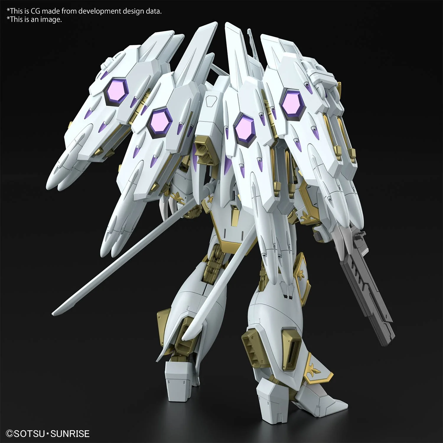 Bandai Hobby HGCE #257 1/144 BLACK KNIGHT SQUAD Cal-re.A(2024) - Image 8