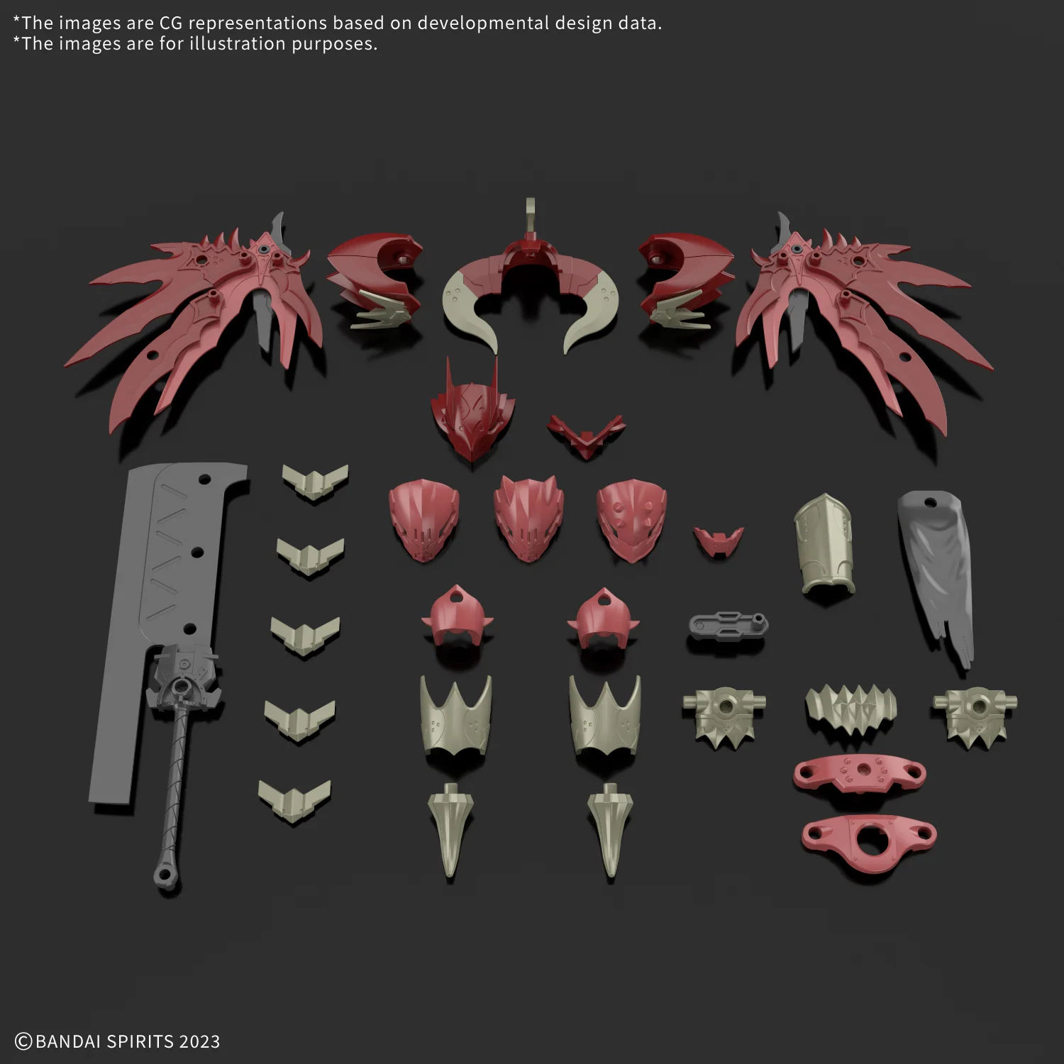 Bandai Hobby 30MF CLASS UP ARMOR (DRAGONIA LORD)(2025) - Image 2