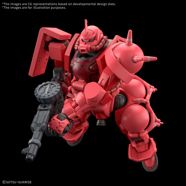 Bandai Hobby HGGQX 11 1/144 CHAR'S ZAKU(GQ)(2025) - Image 6