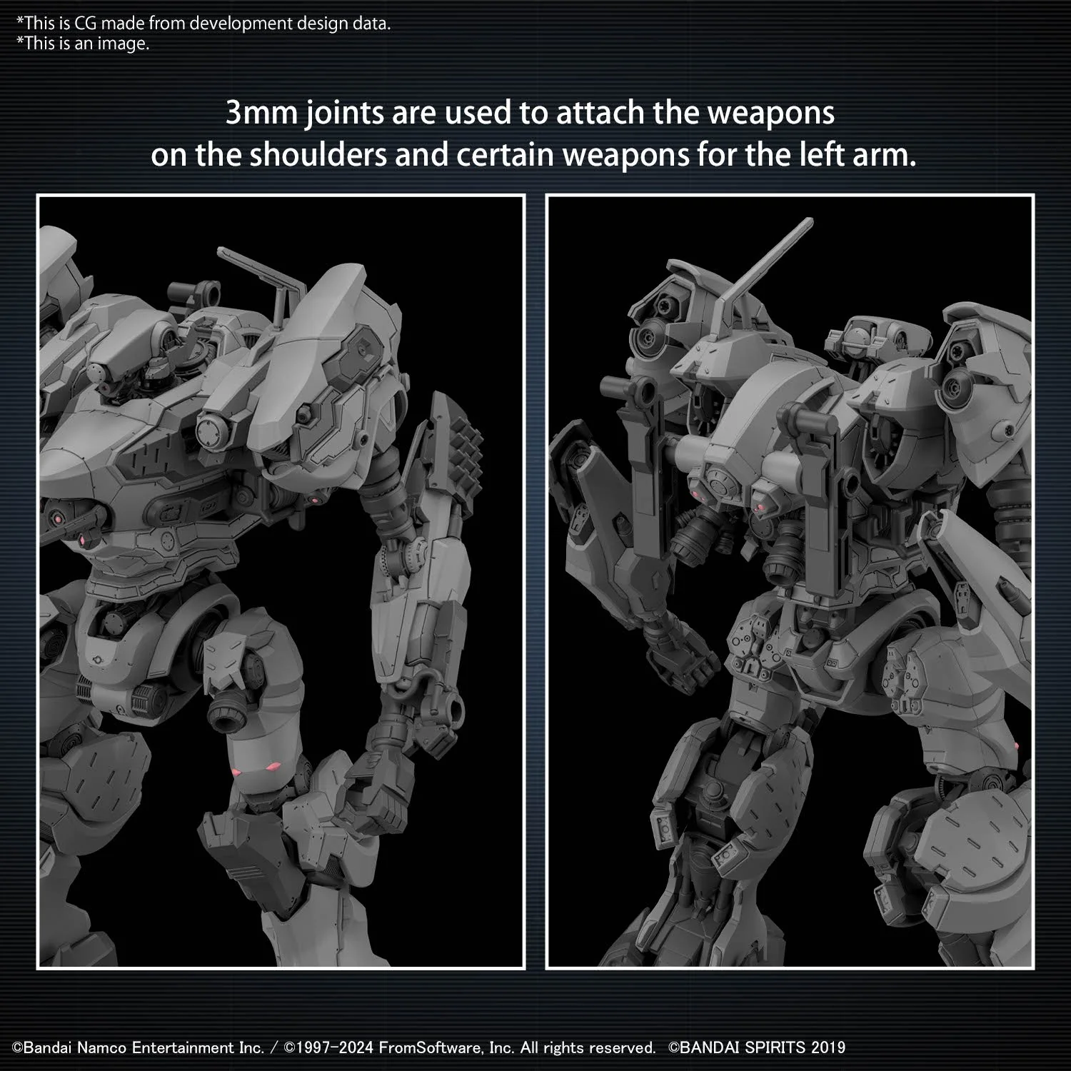 Bandai Hobby 30MM ARMORED CORE Ⅵ FIRES OF RUBICON RaD CC-2000 ORBITER (2024) - Image 3