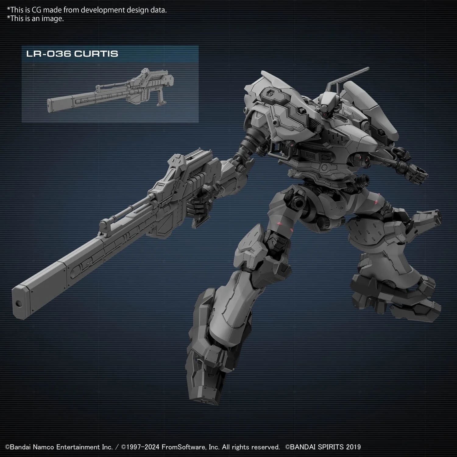 Bandai Hobby 30MM ARMORED CORE Ⅵ FIRES OF RUBICON RaD CC-2000 ORBITER (2024) - Image 6