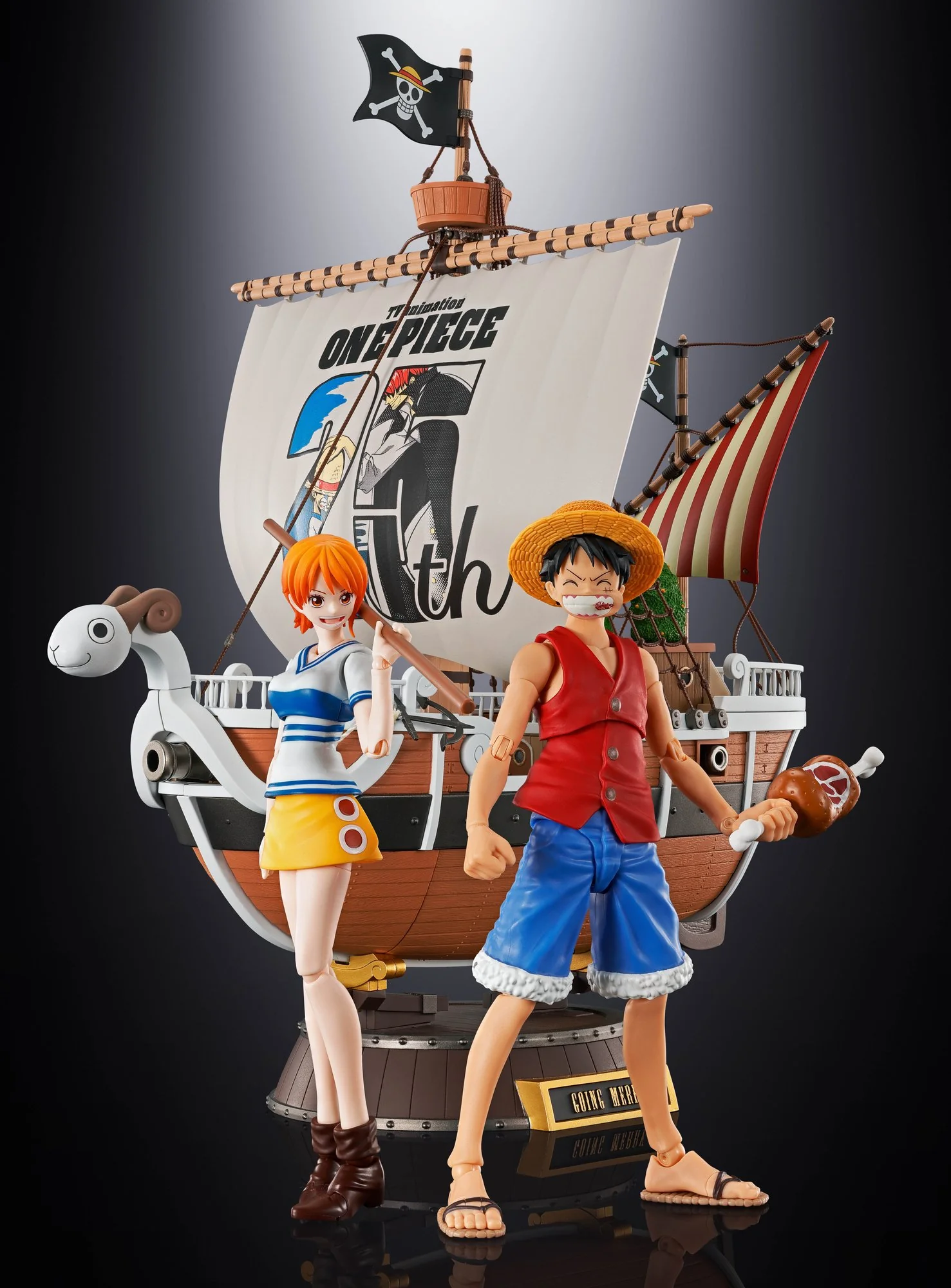 GOING MERRY -ONE PIECE ANIMATION 25th ANNIVERSARY MEMORIAL EDITION- "ONE PIECE", TAMASHII NATIONS CHOGOKIN - Image 3