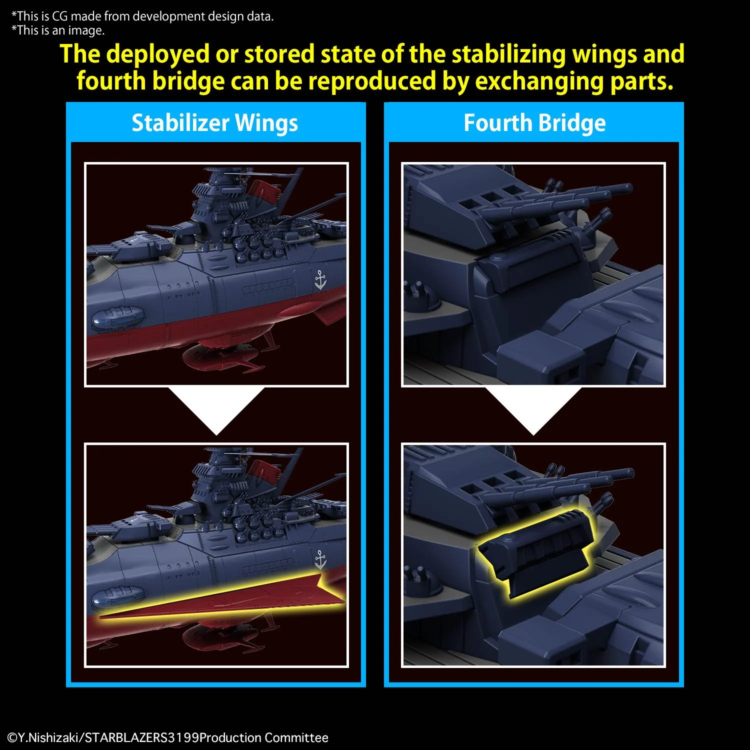1/1000 SPACE BATTLESHIP YAMATO 3199(2024) - Image 9