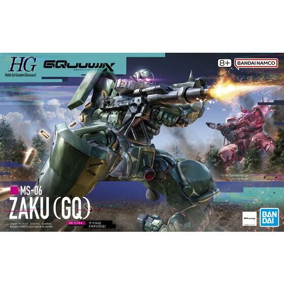 Bandai Hobby HGGQX 10 1/144 ZAKU(GQ)(2025)