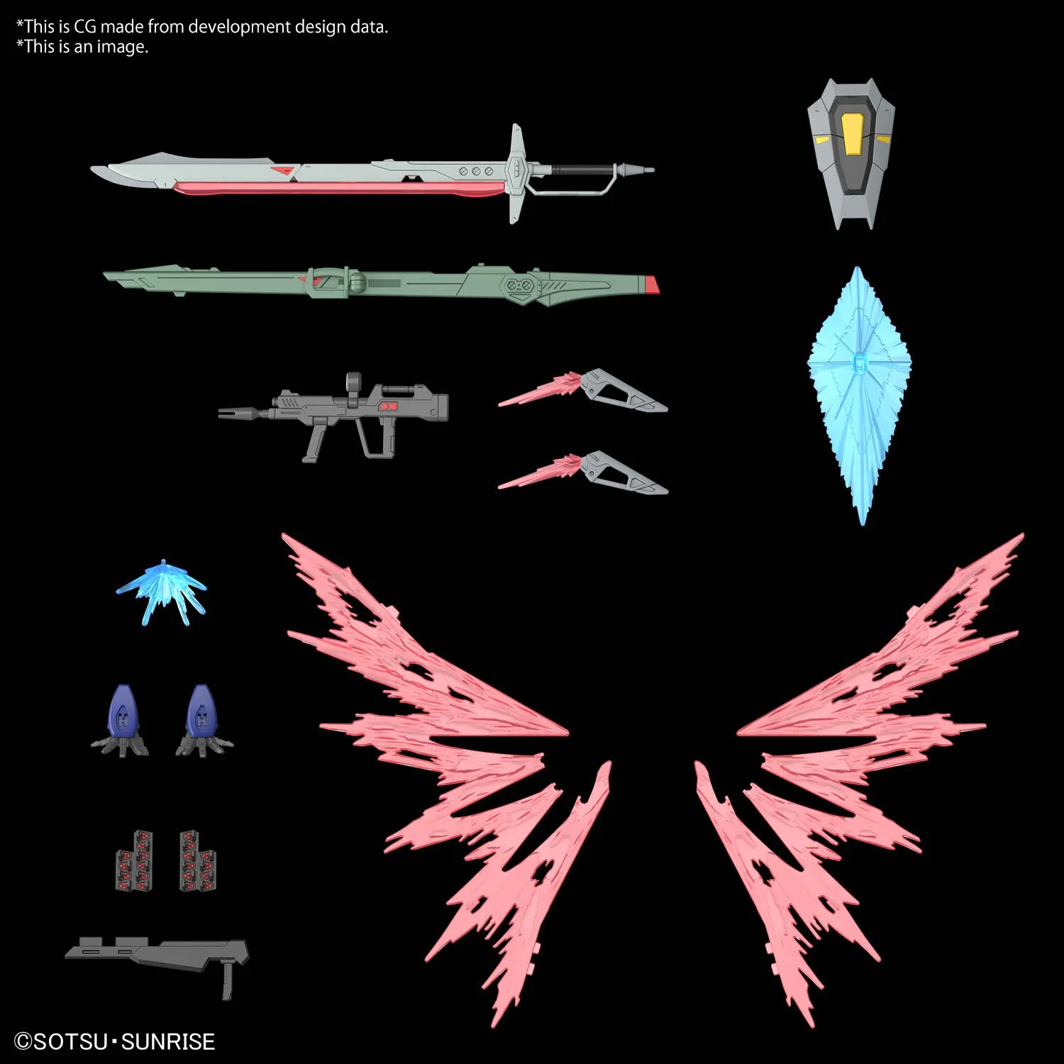 Bandai Hobby HGCE #258 1/144 DESTINY GUNDAM SpecⅡ & ZEUS SILHOUETTE(2024) - Image 14