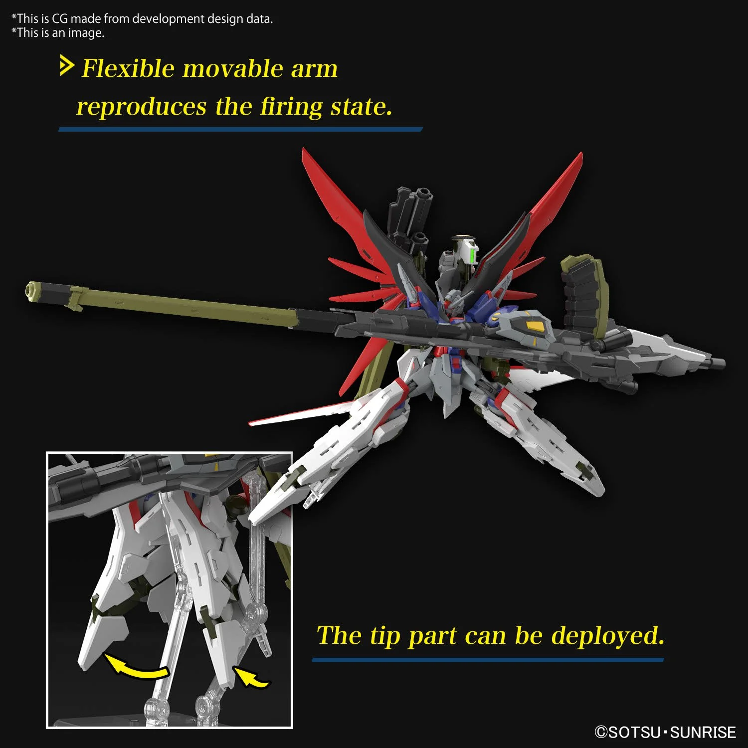 Bandai Hobby HGCE #258 1/144 DESTINY GUNDAM SpecⅡ & ZEUS SILHOUETTE(2024) - Image 8