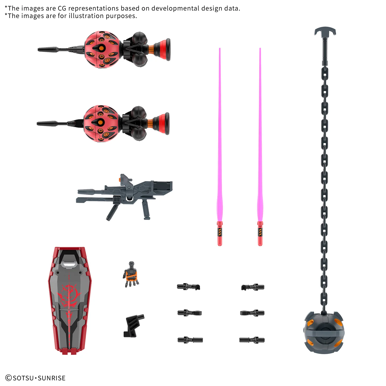 Bandai Hobby HGGQX 04 1/144 RED GUNDAM (2025) - Image 12