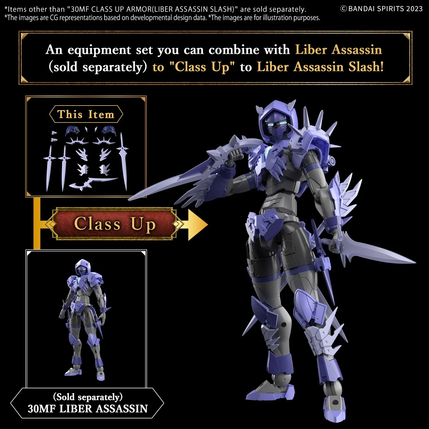 30MF CLASS UP ARMOR(LIBER ASSASSIN SLASH) - Image 8