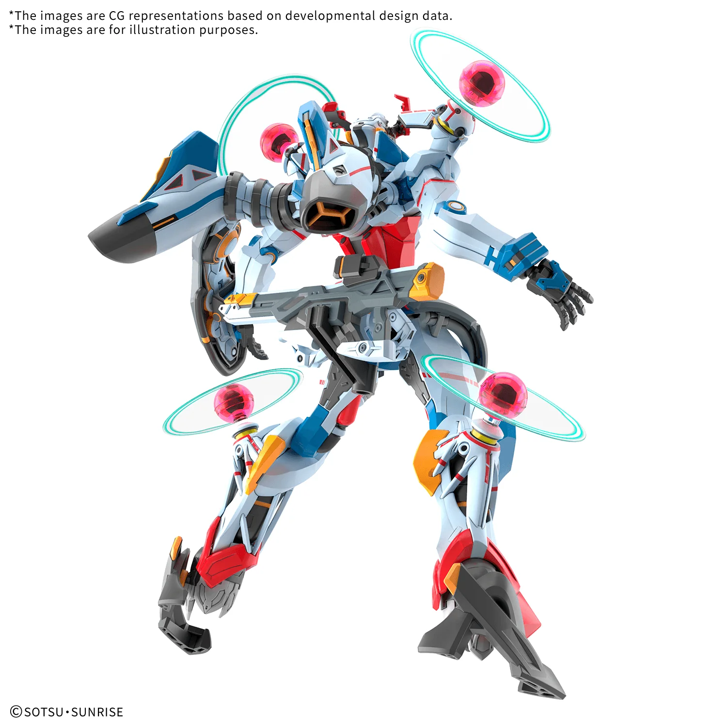 Bandai Hobby HGGQX 13 1/144 GQuuuuuuX(Endymion Unit Awakened)(2026) - Image 3