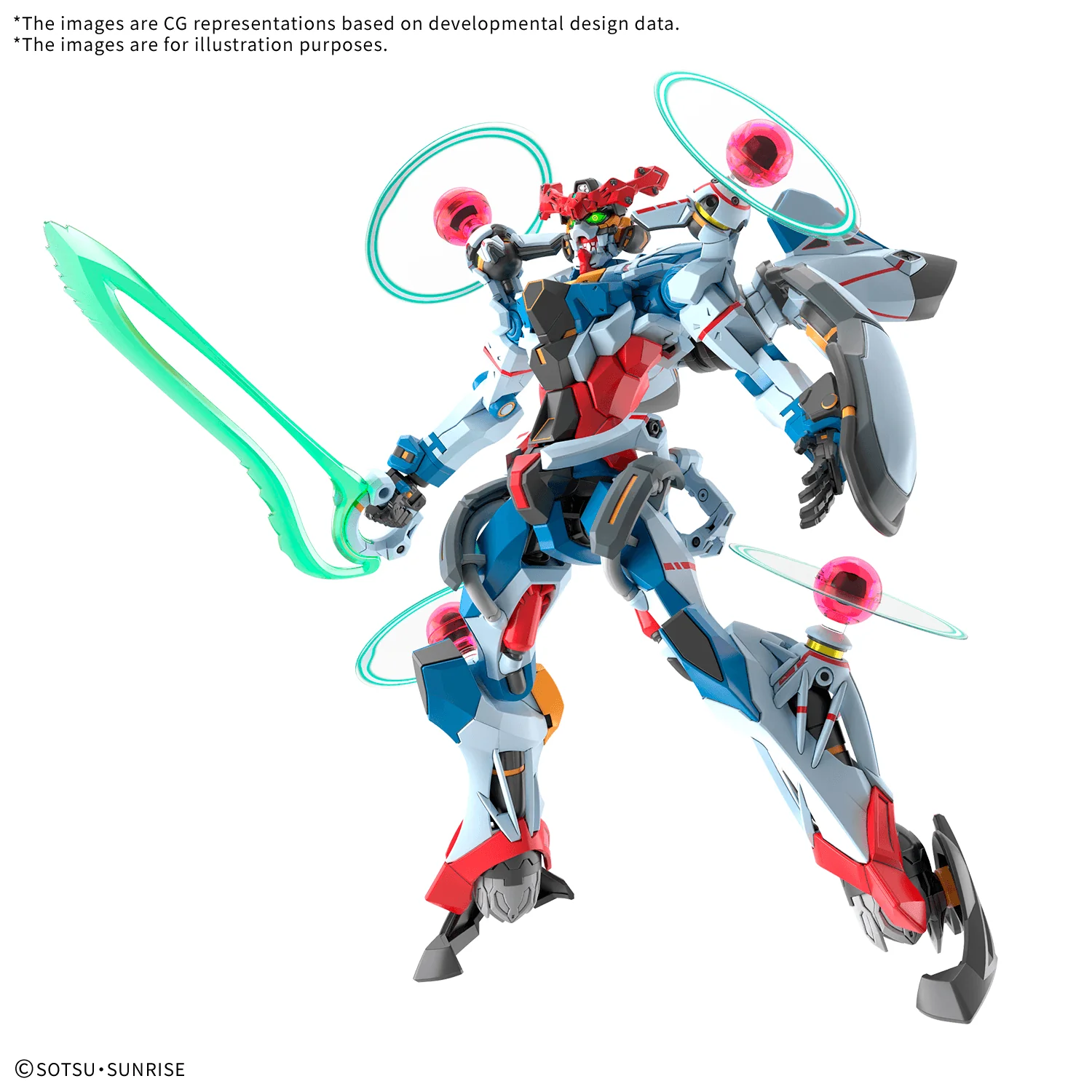 Bandai Hobby HGGQX 13 1/144 GQuuuuuuX(Endymion Unit Awakened)(2026) - Image 4