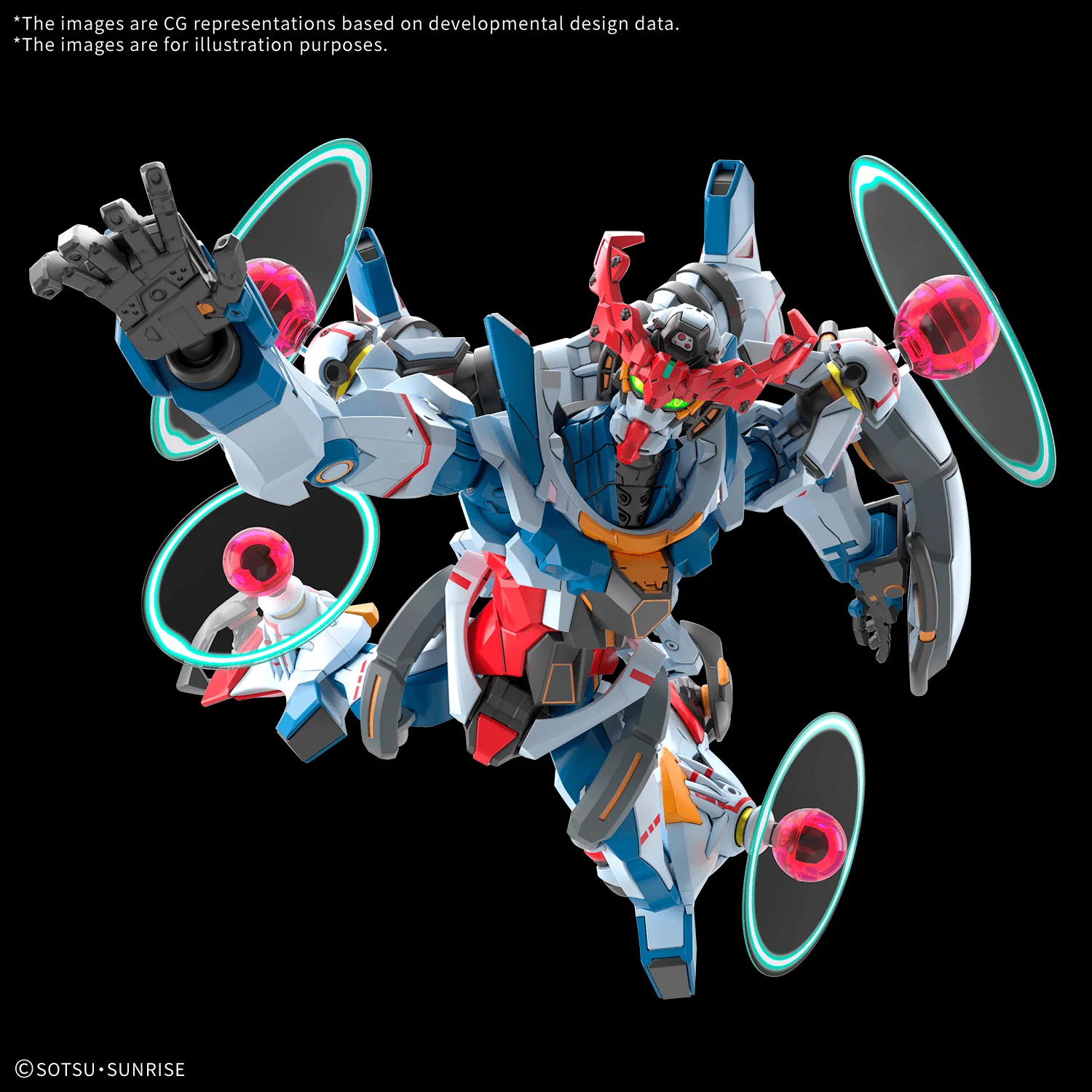 Bandai Hobby HGGQX 13 1/144 GQuuuuuuX(Endymion Unit Awakened)(2026) - Image 6
