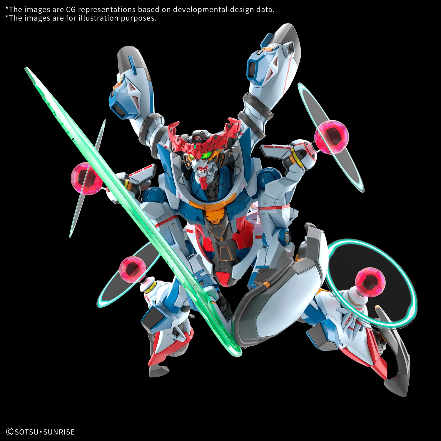 Bandai Hobby HGGQX 13 1/144 GQuuuuuuX(Endymion Unit Awakened)(2026) - Image 7