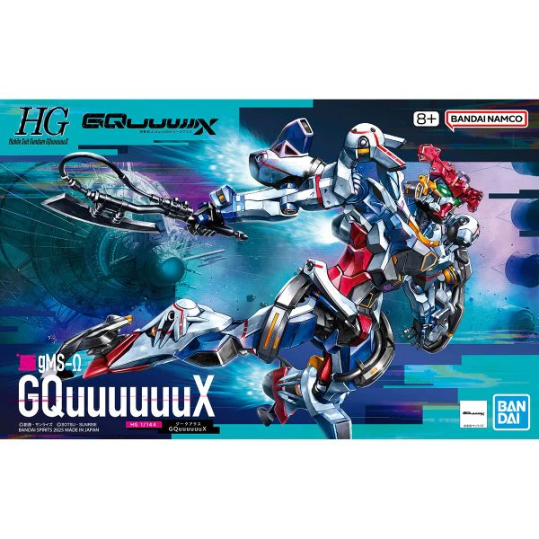 Bandai Hobby HGGQX 01 1/144 GQuuuuuuX! (2025)