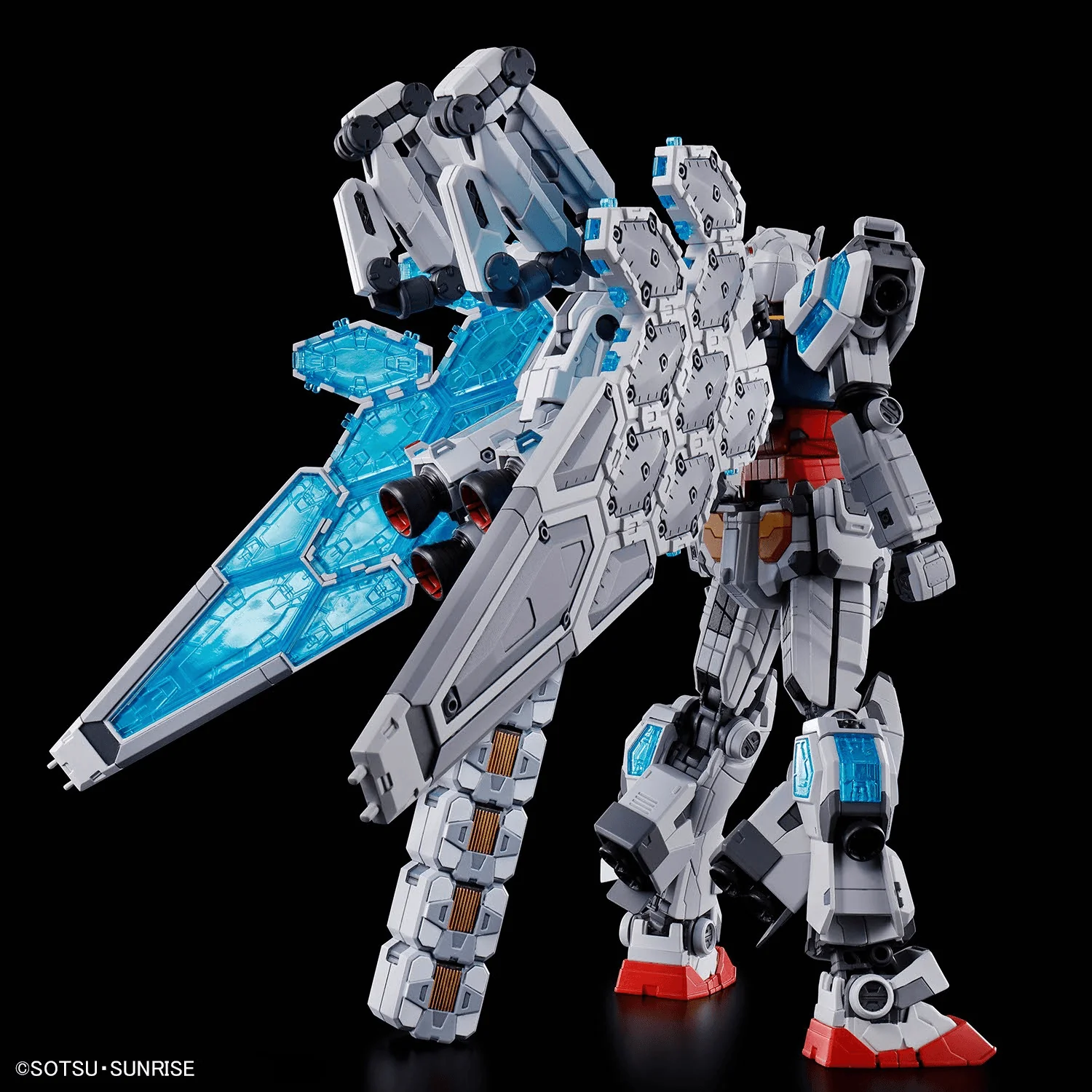 (Pre-Order Closed) ETA May-Jun 2026 1/144 RX-78F00/E GUNDAM (EX-001 G.L.R.S.S. Feather UNIT) CHEMICAL RECYCLE Ver. - Image 7