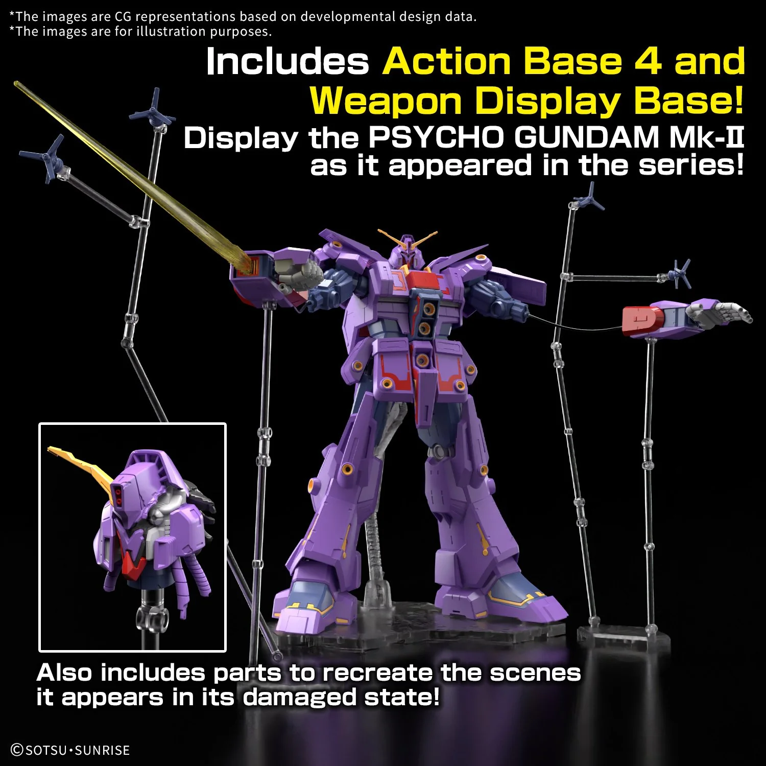 Bandai Hobby HGUC #261 1/144 PSYCHO GUNDAM Mk-Ⅱ(2025) - Image 6