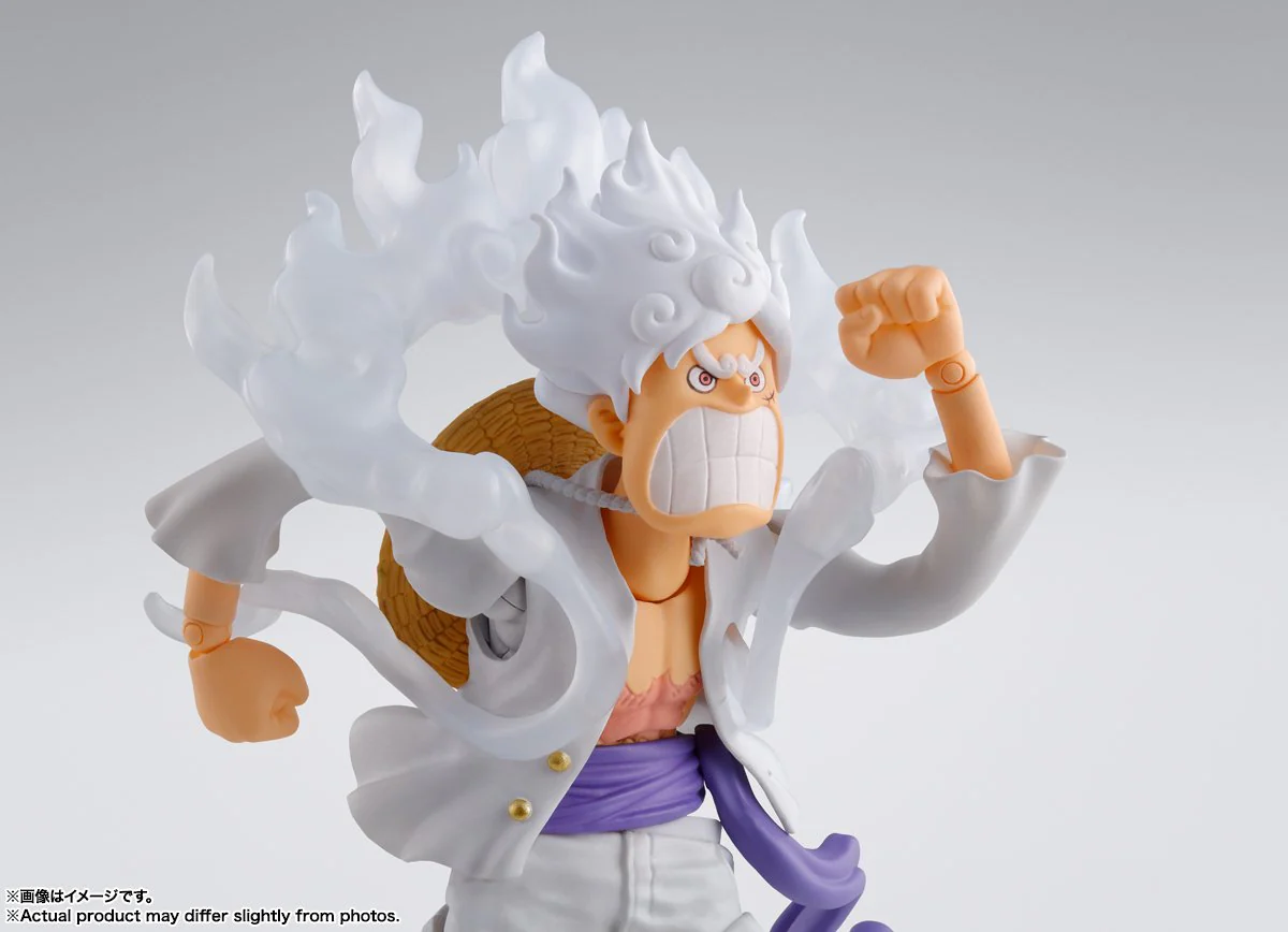 (Pre-Order CLOSED)  ETA Q1 2025 - MONKEY.D.LUFFY -GEAR5- "ONE PIECE", TAMASHII NATIONS S.H.Figuarts - Image 4