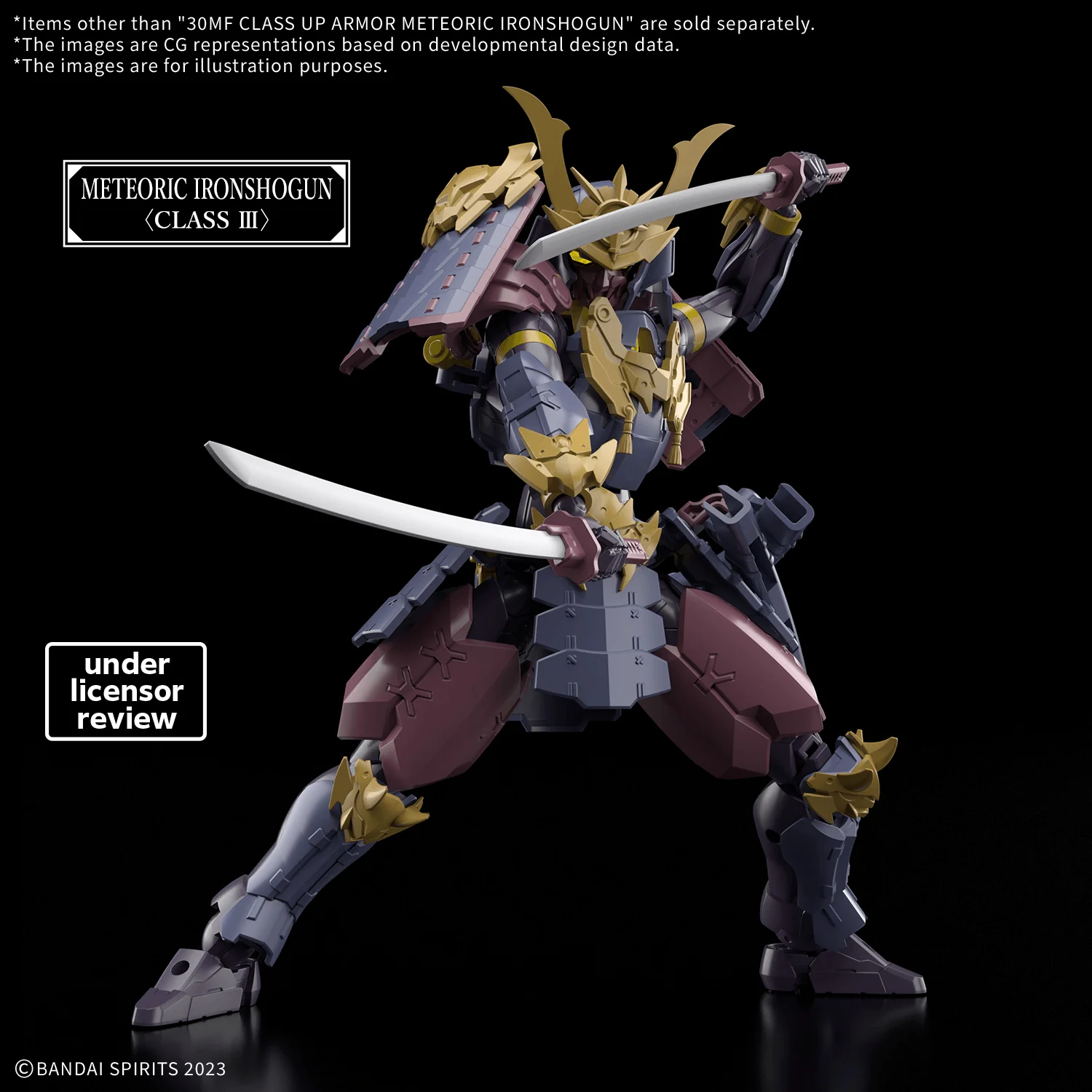 (Pre-Order Closed) ETA Nov-Dec 30MF CLASS UP ARMOR METEORIC IRONSHOGUN - Image 2