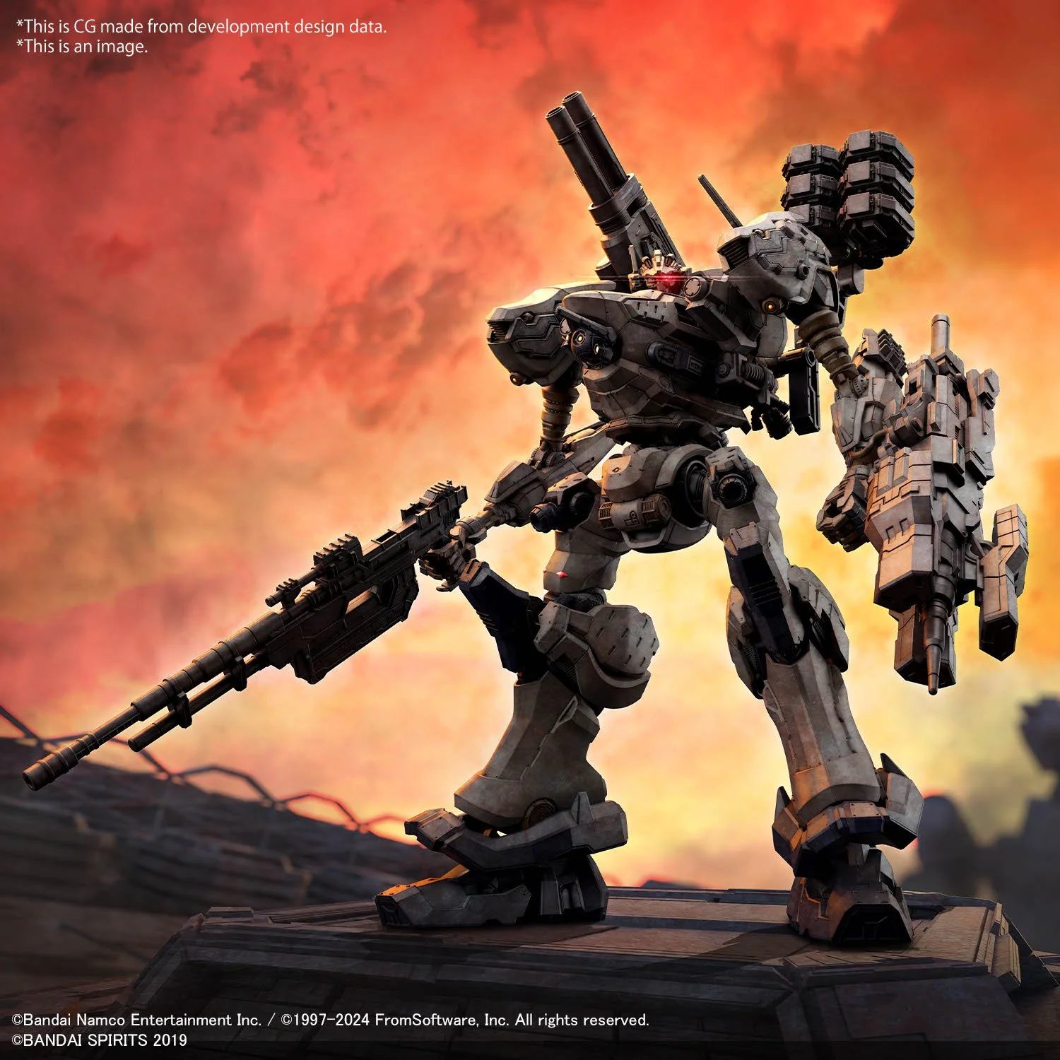 30MM ARMORED CORE Ⅵ FIRES OF RUBICON RaD CC-2000 ORBITER NIGHTFALL (2024) - Image 11