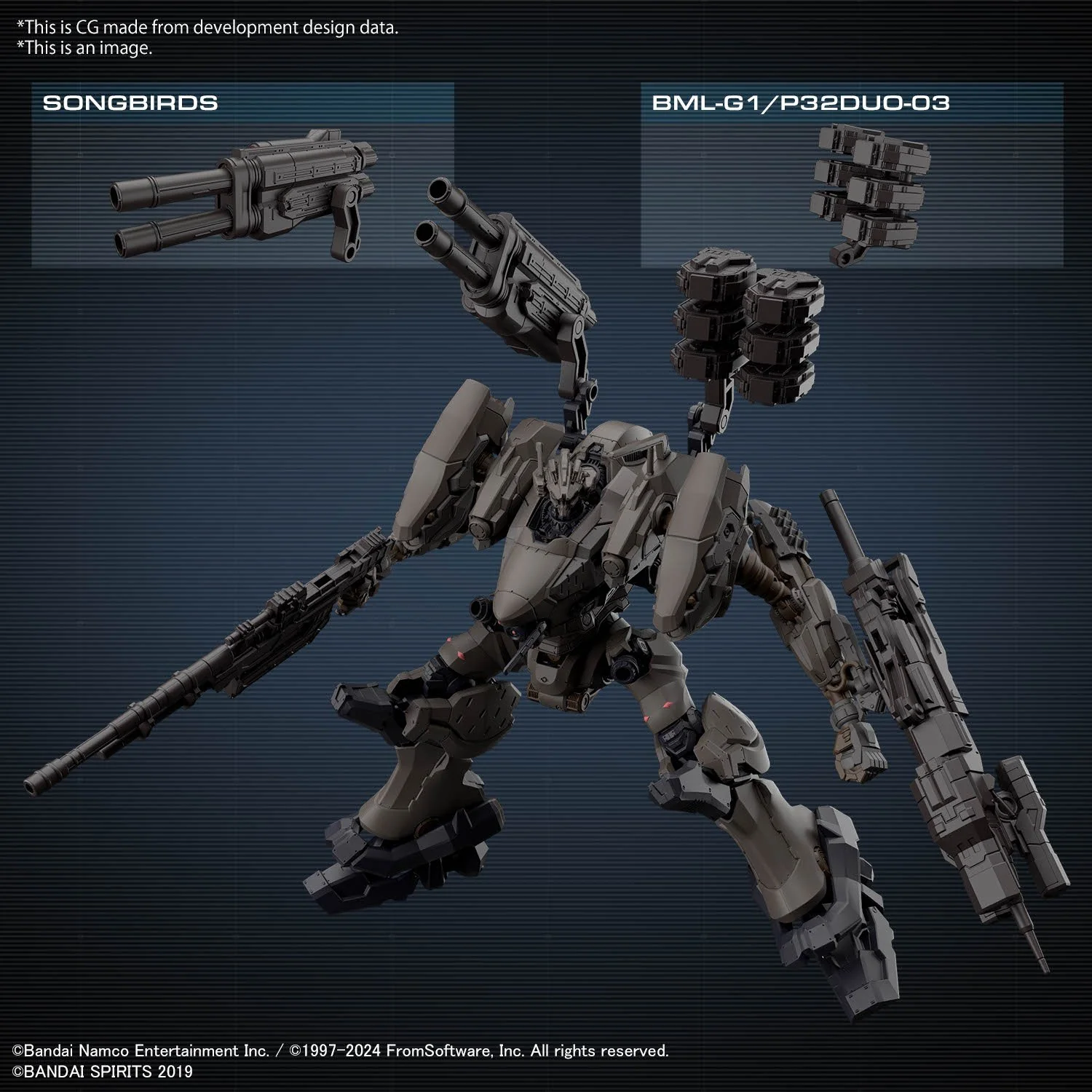 30MM ARMORED CORE Ⅵ FIRES OF RUBICON RaD CC-2000 ORBITER NIGHTFALL (2024) - Image 16