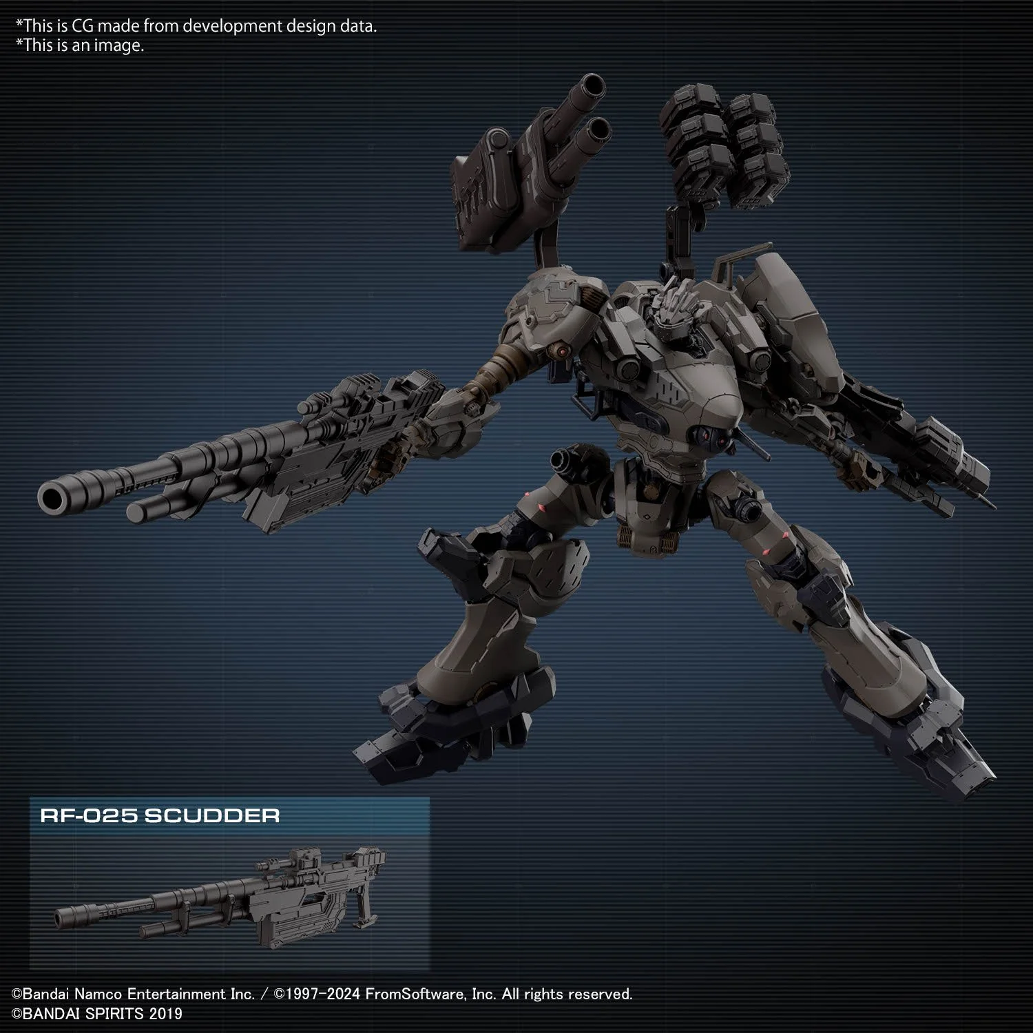 30MM ARMORED CORE Ⅵ FIRES OF RUBICON RaD CC-2000 ORBITER NIGHTFALL (2024) - Image 19