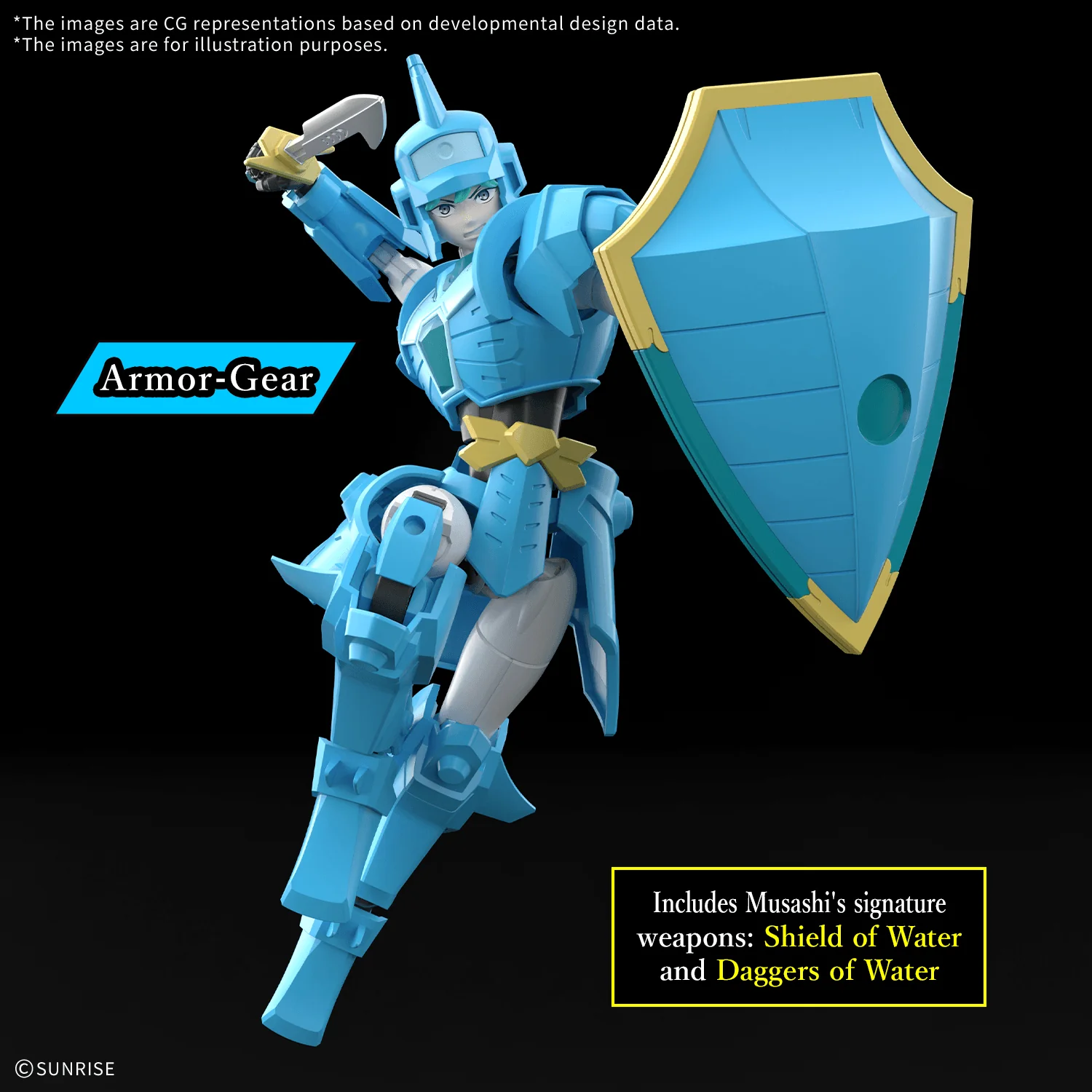 (Pre-Order Closed) ETA Oct-Nov 30MF Yoroi-Shinden Samurai Troopers Musashi of the Water - Image 3