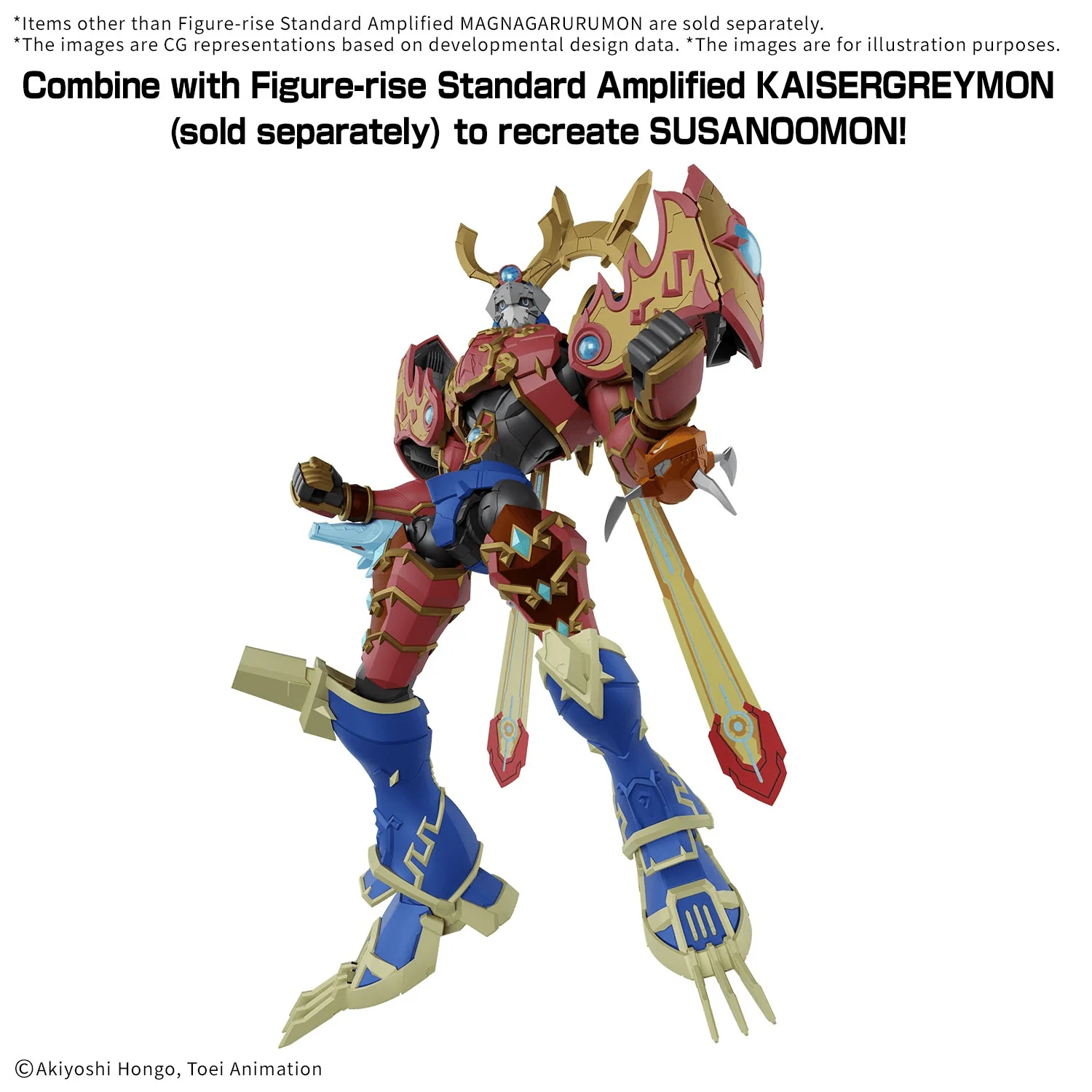 (Pre-Order Closed)   ETA Oct-Nov Figure-rise Stardard Amplified MAGNAGARURUMON - Image 2