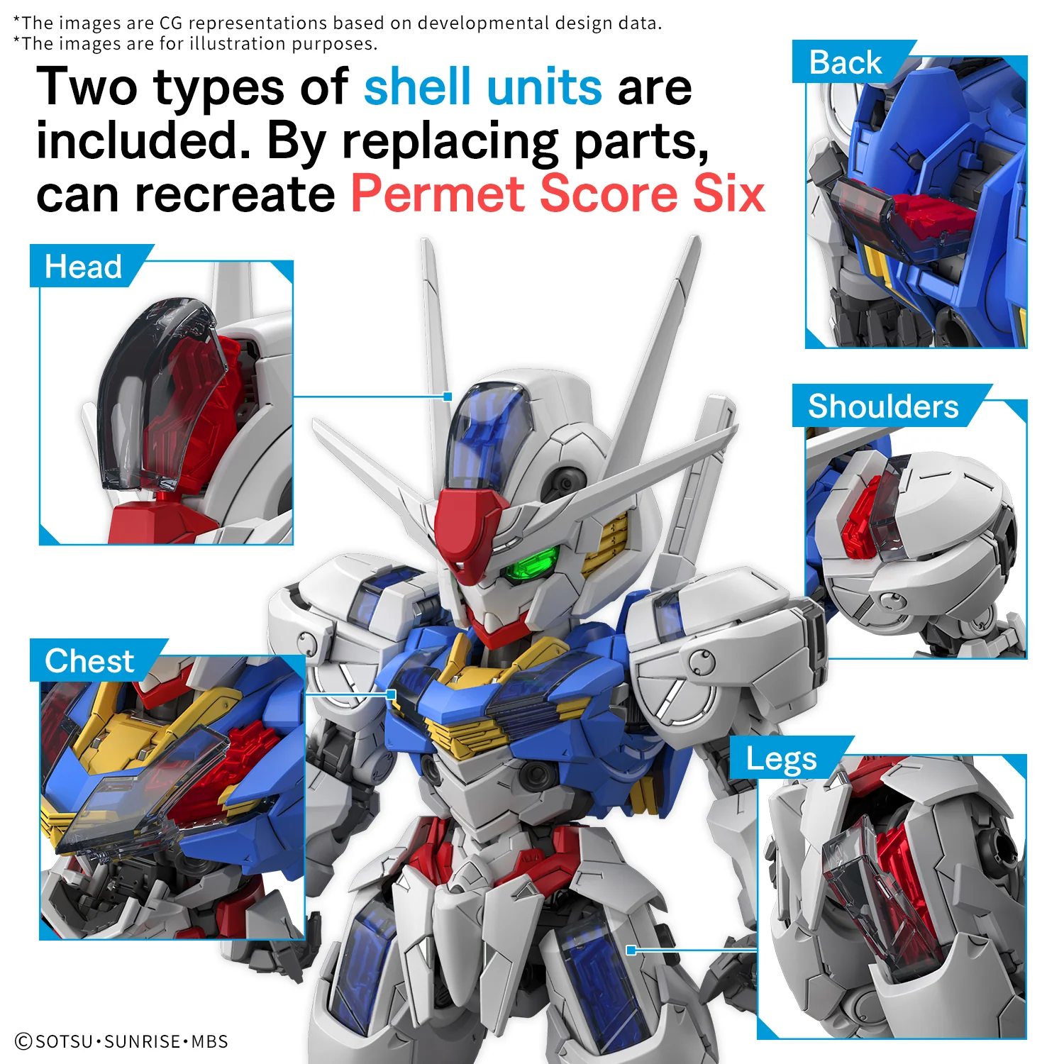 Bandai Hobby Master Grade MGSD GUNDAM AERIAL(2025) - Image 13