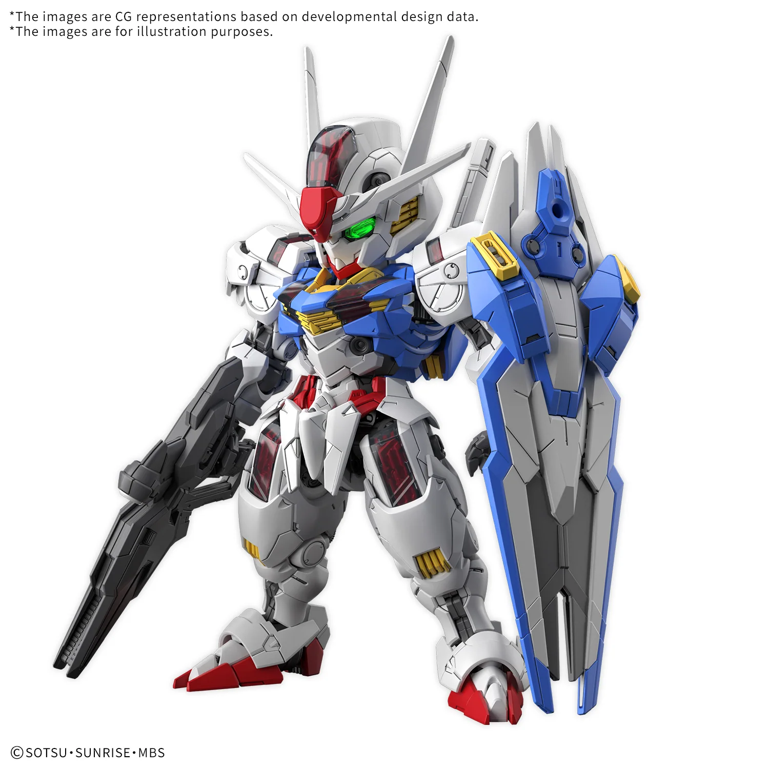 Bandai Hobby Master Grade MGSD GUNDAM AERIAL(2025) - Image 17