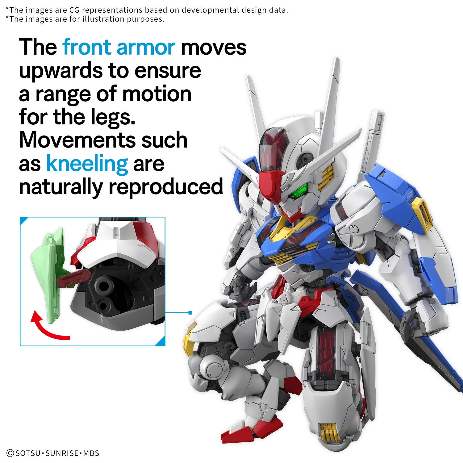 Bandai Hobby Master Grade MGSD GUNDAM AERIAL(2025) - Image 19