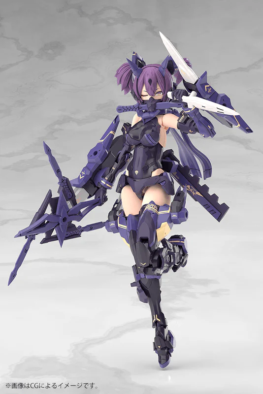(Pre-Order CLOSED) ETA Q2 2026 - Megami Device KOTOBUKIYA ASRA NINJA KANAME SHADOW EDITION FULL PACKAGE - Image 3