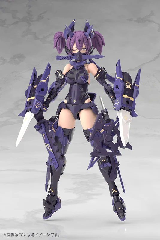 (Pre-Order CLOSED) ETA Q2 2026 - Megami Device KOTOBUKIYA ASRA NINJA KANAME SHADOW EDITION FULL PACKAGE - Image 5