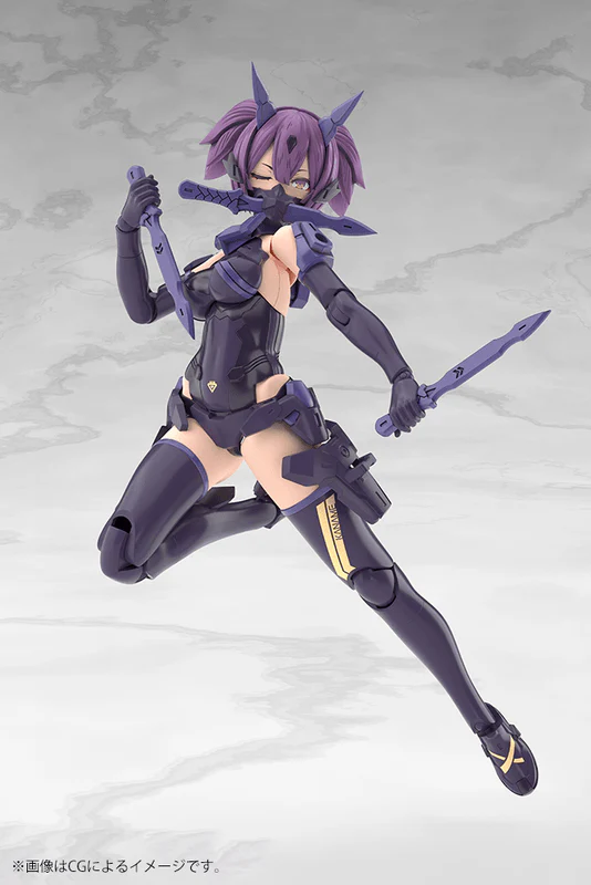 (Pre-Order CLOSED) ETA Q2 2026 - Megami Device KOTOBUKIYA ASRA NINJA KANAME SHADOW EDITION FULL PACKAGE - Image 7