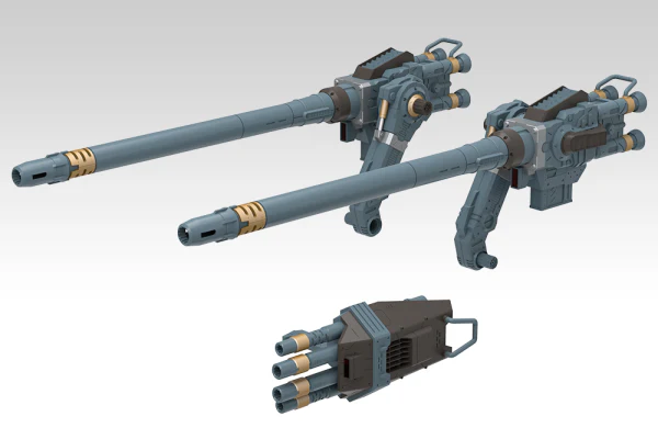(Pre-Order CLOSED)  ETA Q1 2026 - ZOIDS KOTOBUKIYA CUSTOMIZE PARTS GOJULAS CANNON SET - Image 3