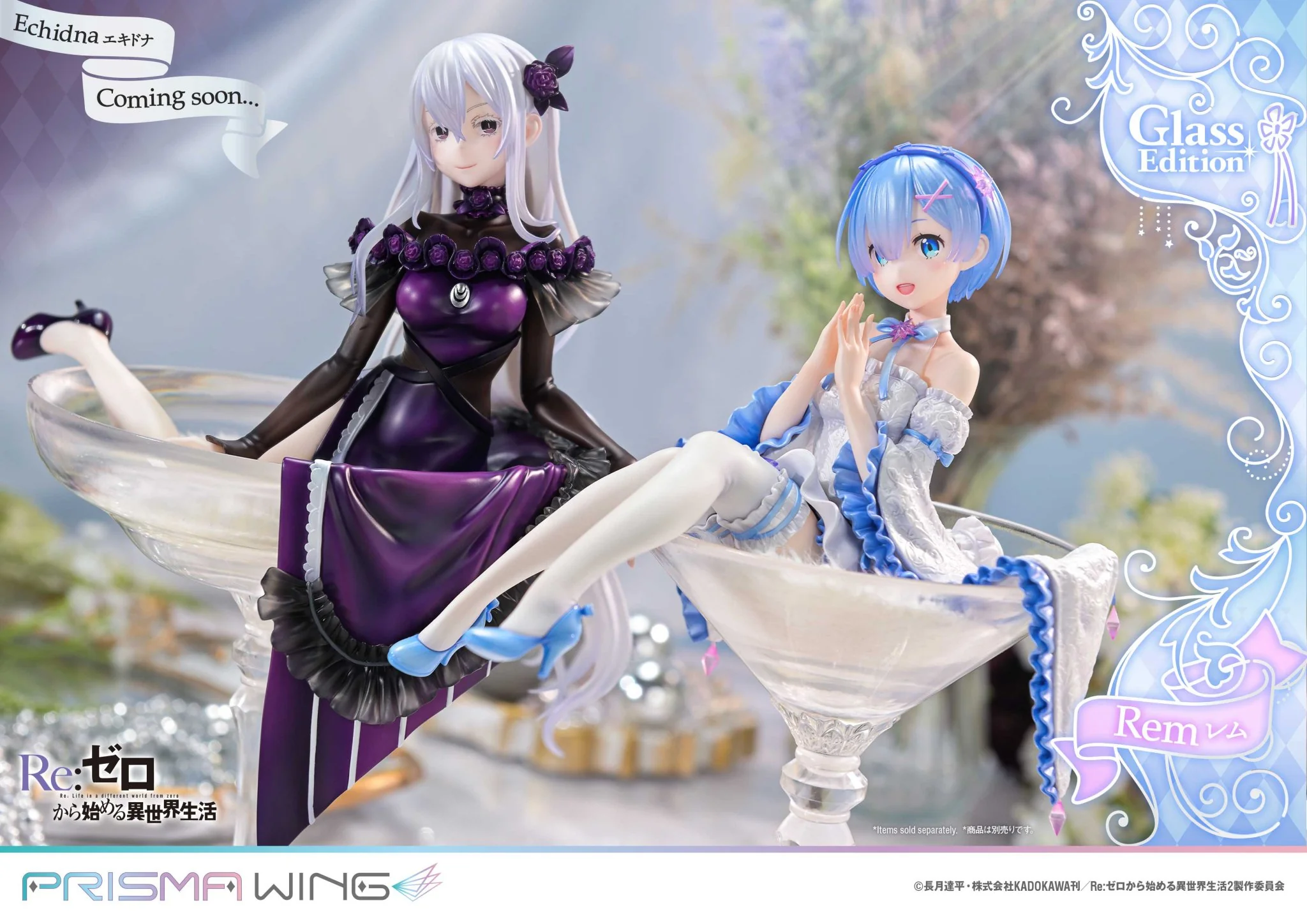 (Pre-Order CLOSED)  ETA Q2 2025 - Prime 1 Studio PRISMA WING Re:ZERO -Starting Life in Another World- Rem Glass Edition 1/7 Scale Pre-Painted Figure - Image 36