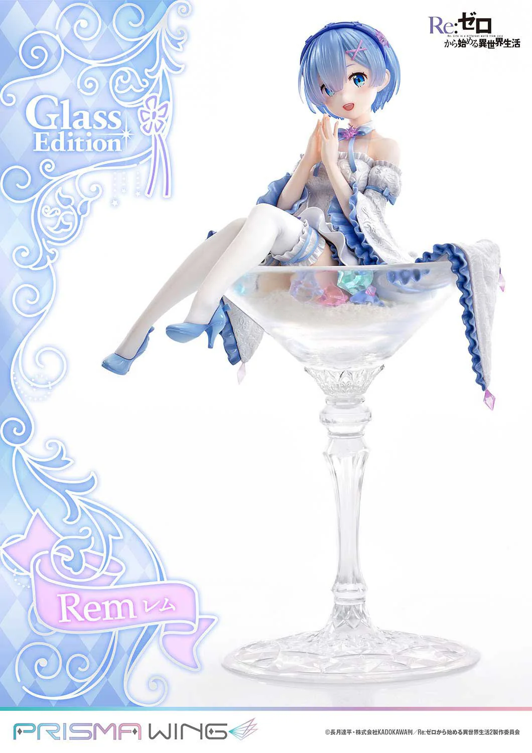 (Pre-Order CLOSED)  ETA Q2 2025 - Prime 1 Studio PRISMA WING Re:ZERO -Starting Life in Another World- Rem Glass Edition 1/7 Scale Pre-Painted Figure - Image 40