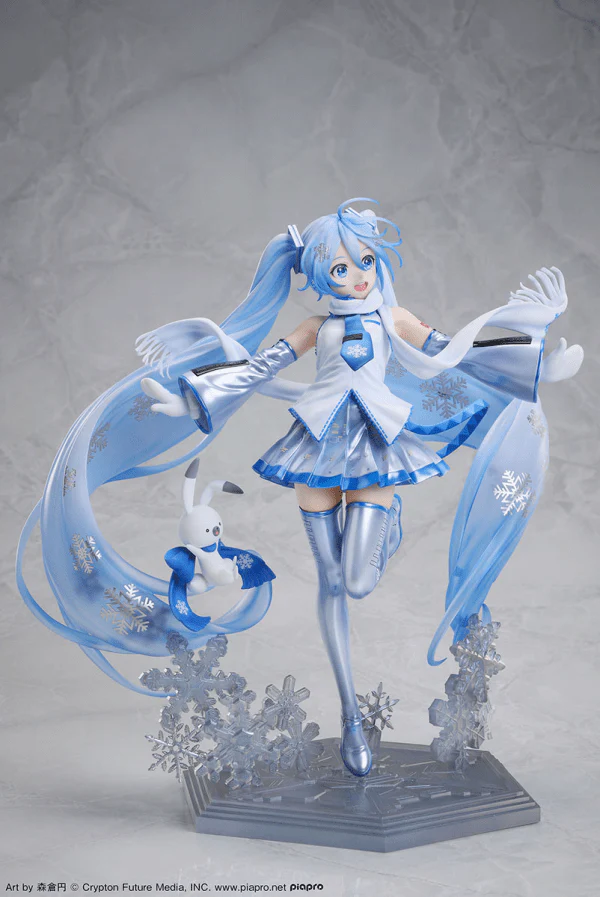 (Pre-Order CLOSED)  ETA Q2 2026 - Snow Miku Sky Town 10th Anniversary Ver. 1/7 Complete Figure - Image 6