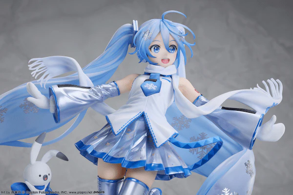 (Pre-Order CLOSED)  ETA Q2 2026 - Snow Miku Sky Town 10th Anniversary Ver. 1/7 Complete Figure - Image 8