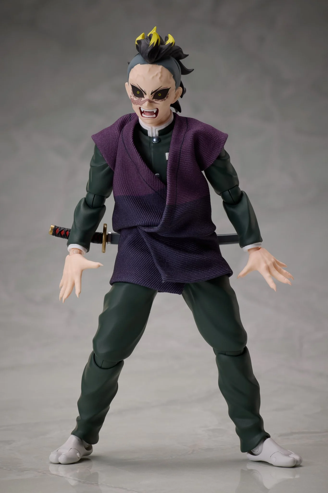 (Pre-Order CLOSED)  ETA Q2 2025 - Demon Slayer: Kimetsu no Yaiba ［BUZZmod.］Genya Shinazugawa 1/12 scale action figure - Image 3
