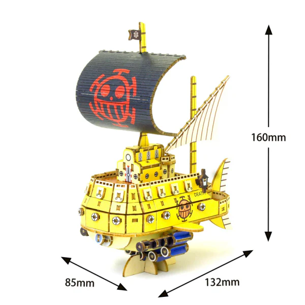 (Pre-Order CLOSED) - ETA Q3 2025 - ki-gu-mi ONE PIECE Laws Submarine - Image 4
