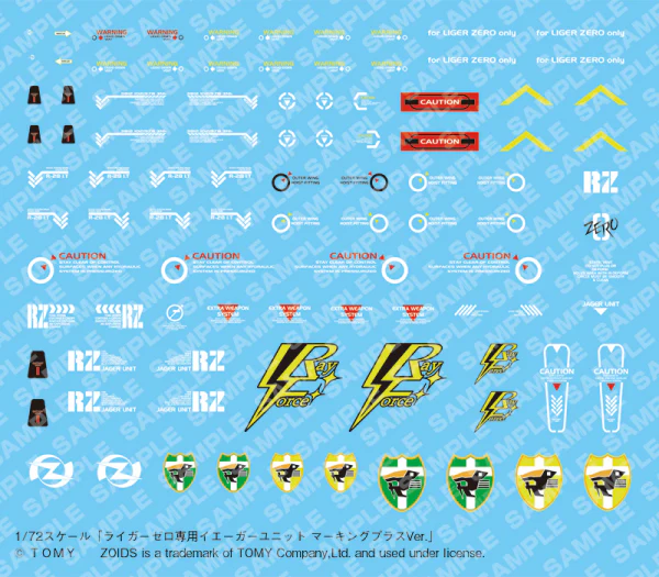 (Pre-Order CLOSED) ETA Q3 2025 - ZOIDS - LIGER ZERO JAGER UNIT MARKING PLUS Ver. - Image 2