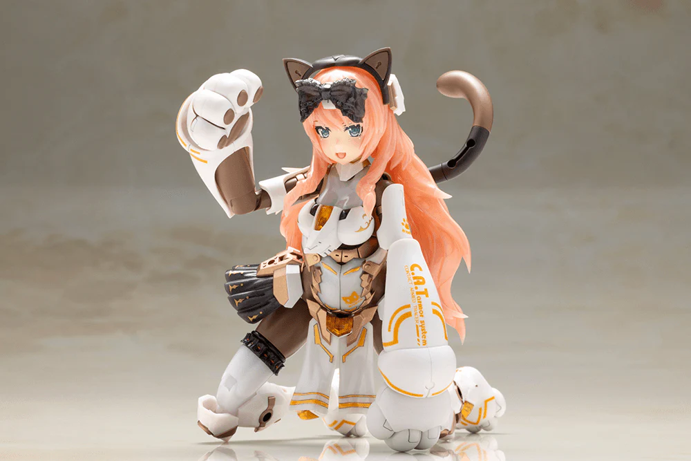 (Pre-Order CLOSED)  ETA Q3 2026 - KOTOBUKIYA - FRAME ARMS GIRL - DURGA I 〈CAT ARMOR Ver. -Calico-〉 - Image 15