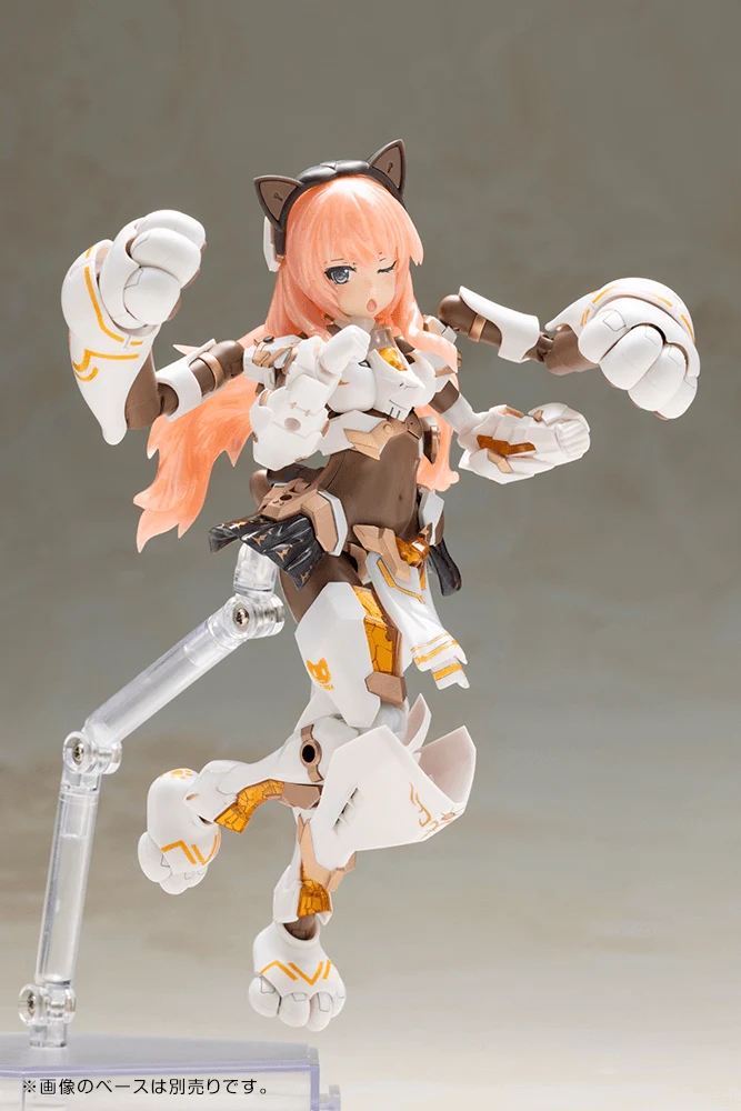 (Pre-Order CLOSED)  ETA Q3 2026 - KOTOBUKIYA - FRAME ARMS GIRL - DURGA I 〈CAT ARMOR Ver. -Calico-〉 - Image 16