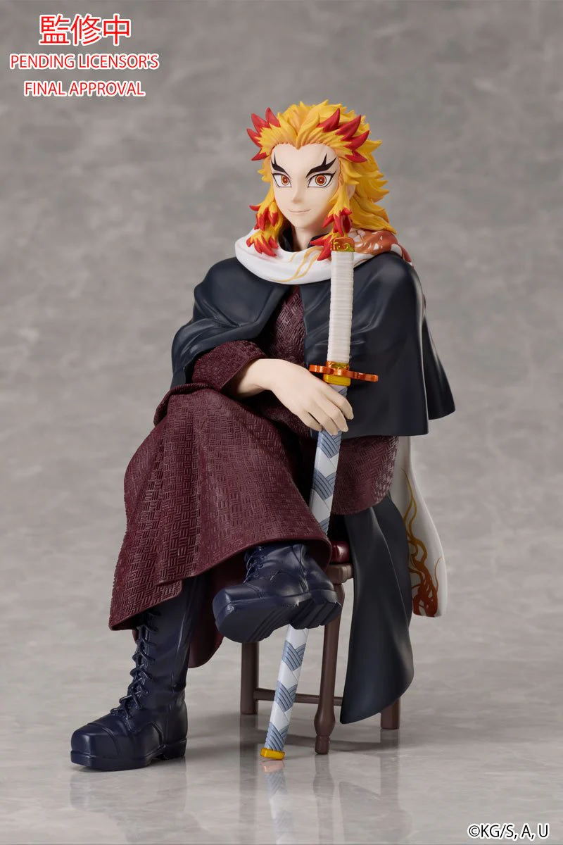 (Pre-Order CLOSED)  ETA Q4 2025 - Demon Slayer: Kimetsu no Yaiba - Kyojuro Rengoku NON Scale Figure - Image 5