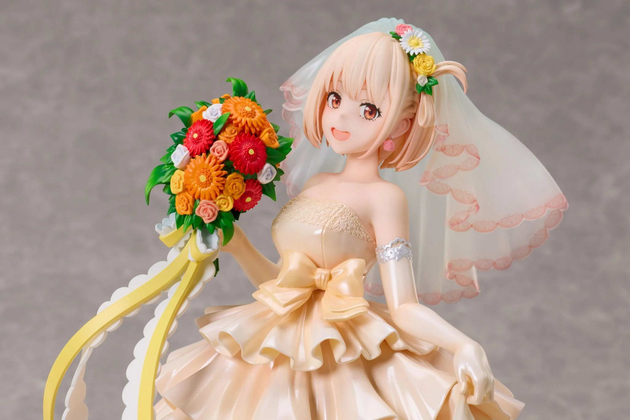 (Pre-Order CLOSED) ETA Q4 2025 - Lycoris Recoil Chisato Nishikigi Wedding dress Ver. 1/7 Scale Figure - Image 6