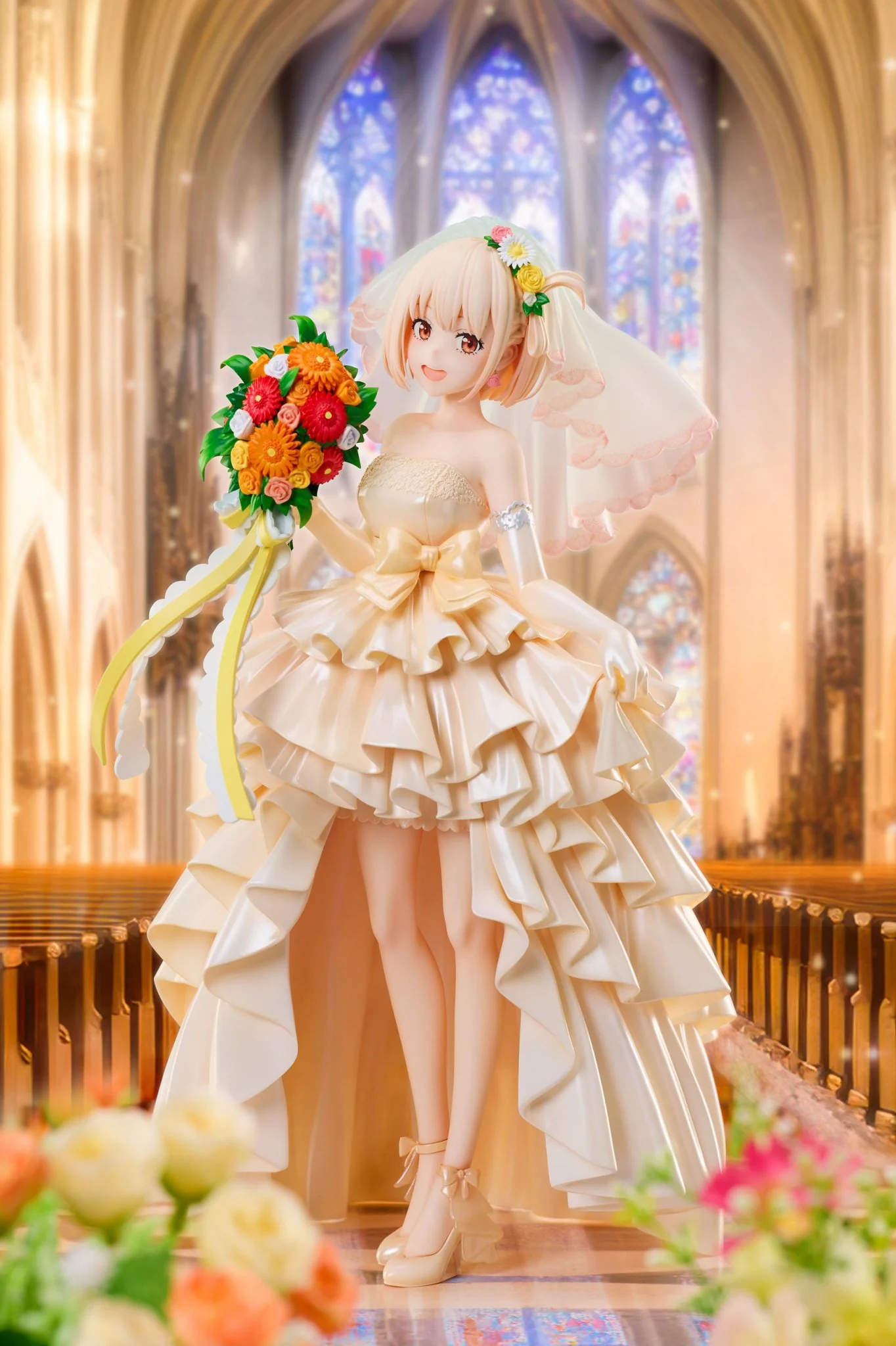 (Pre-Order CLOSED) ETA Q4 2025 - Lycoris Recoil Chisato Nishikigi Wedding dress Ver. 1/7 Scale Figure - Image 7
