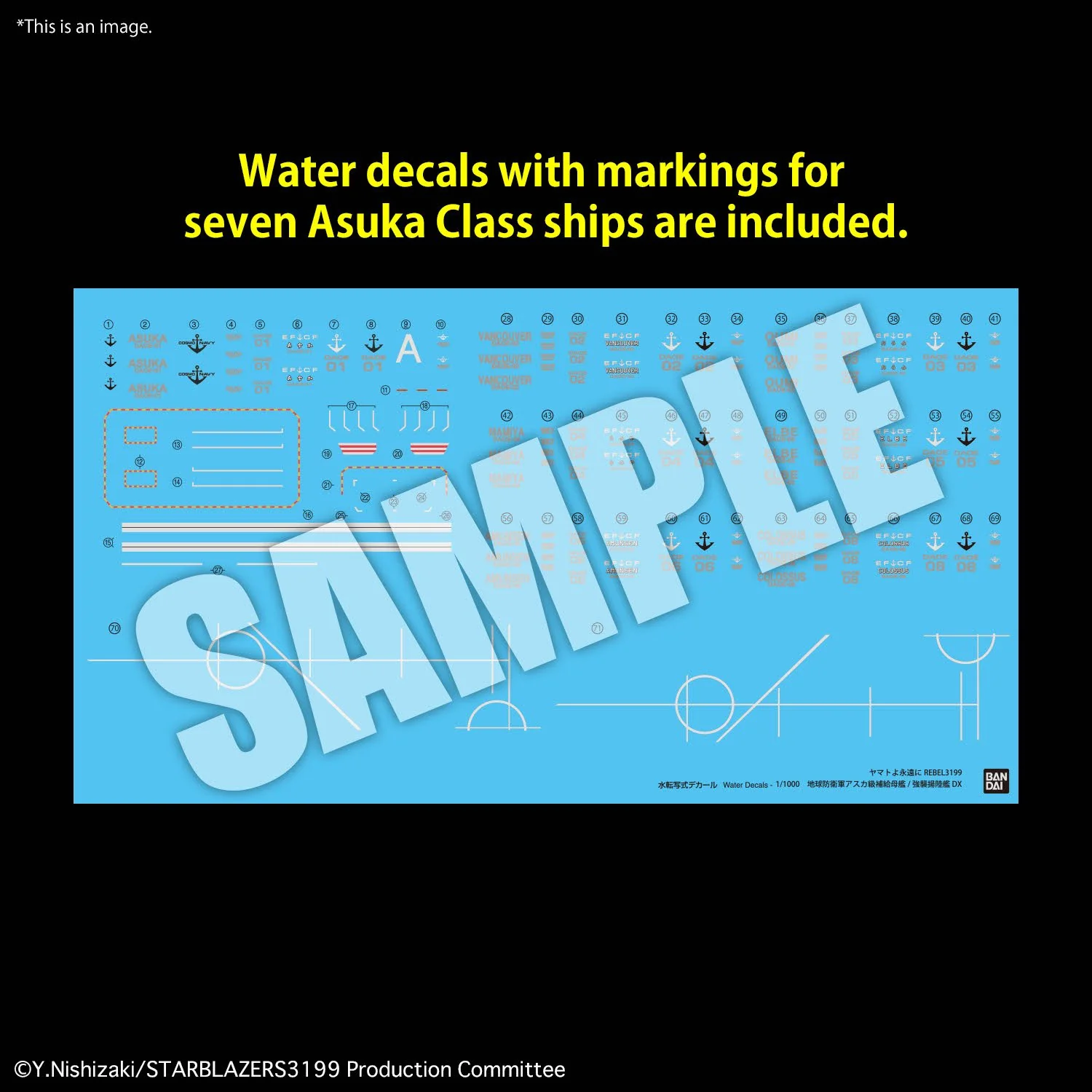 1/1000 EFCF Asuka Class Fast Combat Support Tender/Amphibious Assault Ship DX - Image 8
