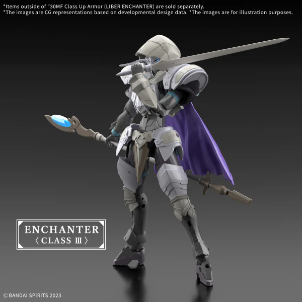 Bandai Hobby 30MF CLASS UP ARMOR （LIBER ENCHANTER）(2025) - Image 4